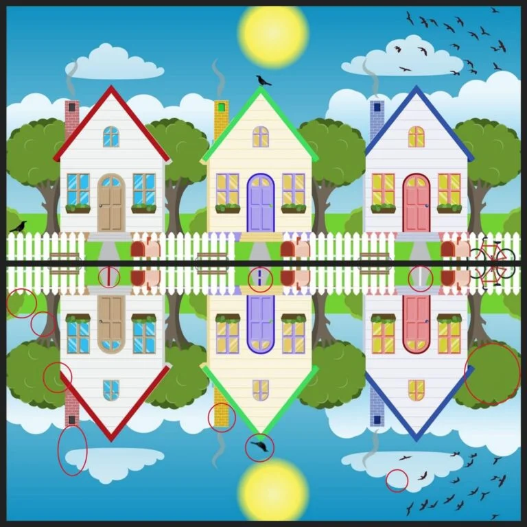 water front houses - spotted