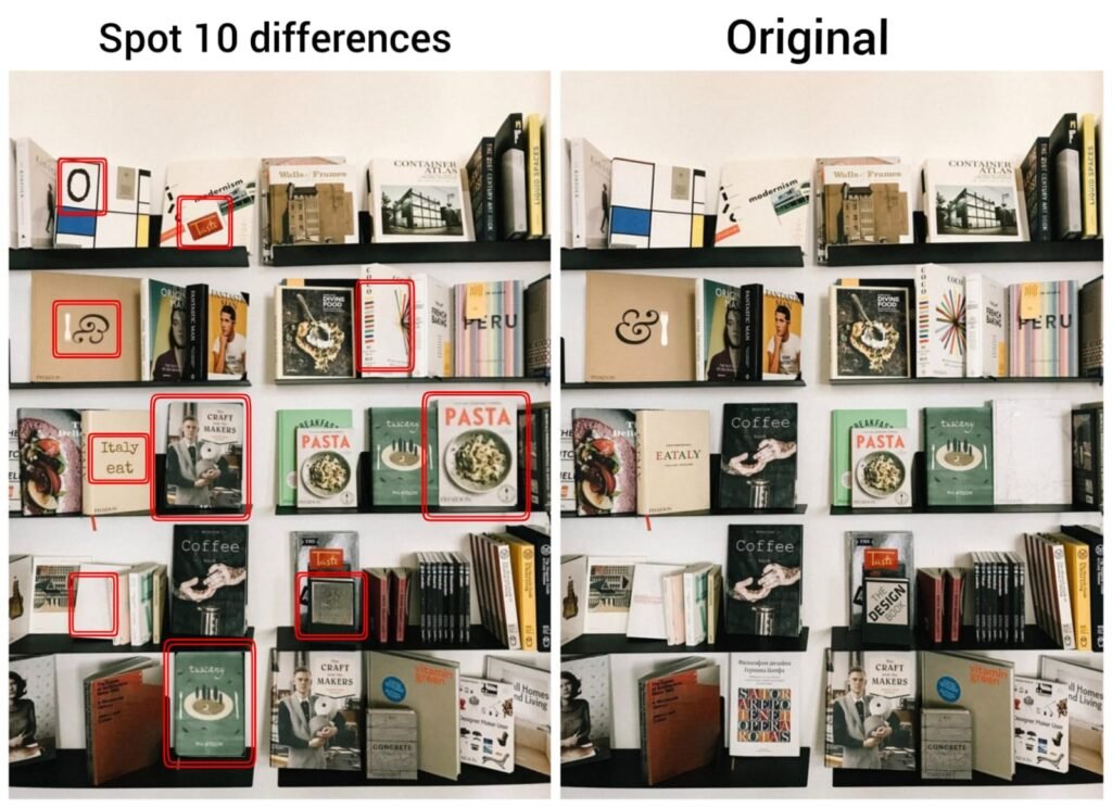 Book shelf 1 - spotted